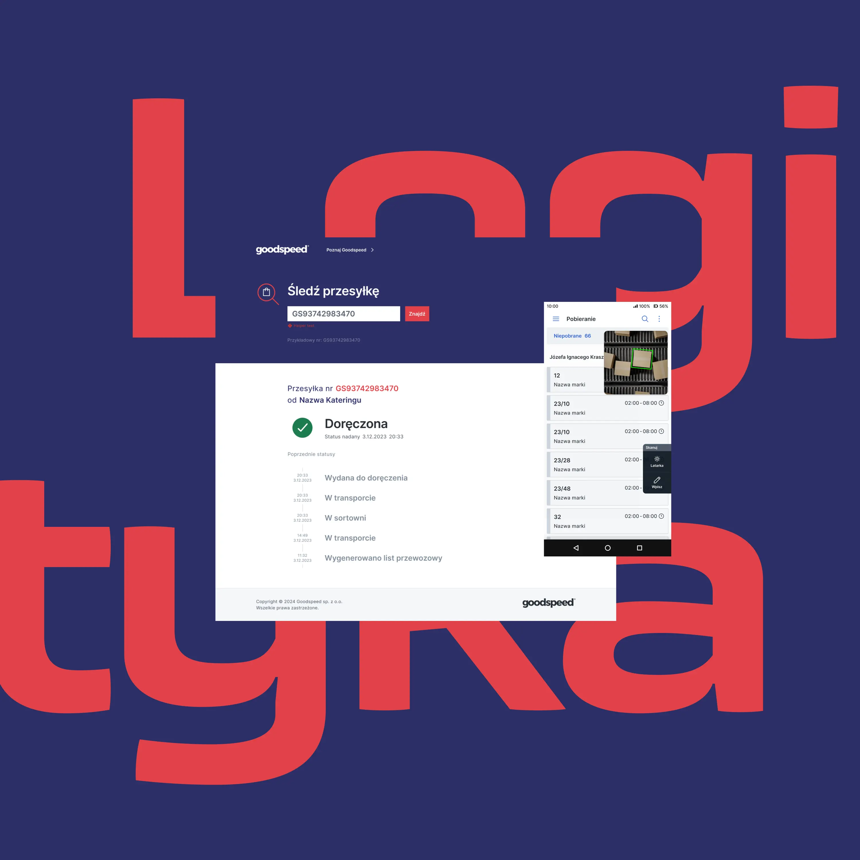 Nowy system logistyczny dla Goodspeed - Scan & Sort