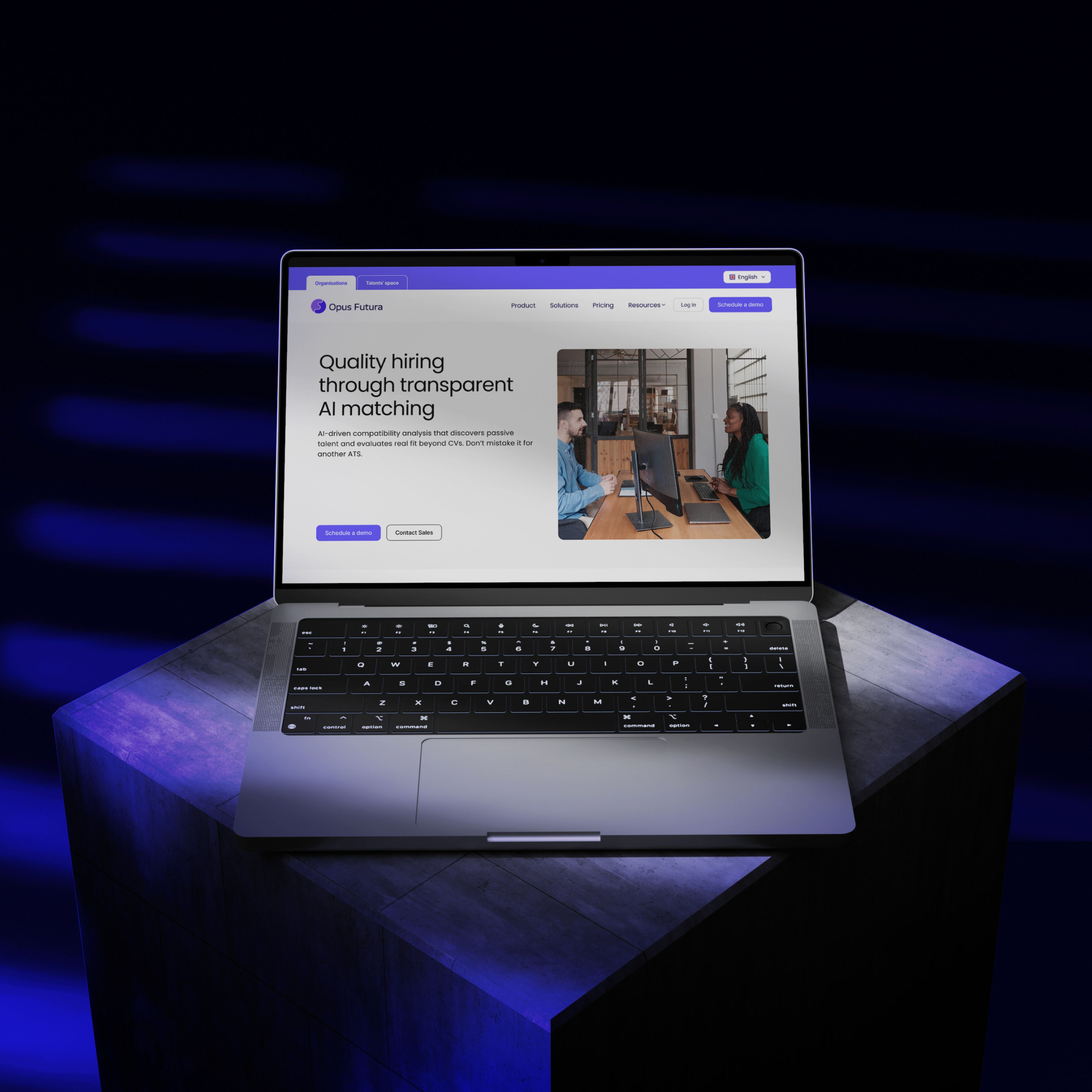 Opus Futura: nowa strona internetowa dla startupu AI HR Tech